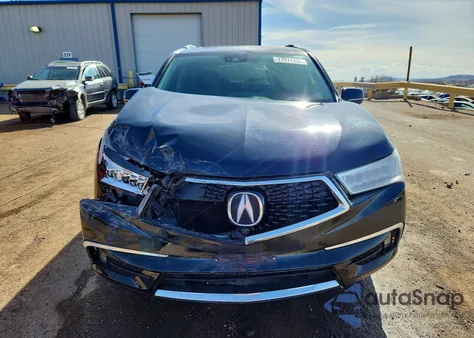 2018 Acura Mdx Advance из США, поврежденный, VIN 5J8YD4H80JL006231
